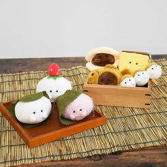 もちっとわがしさん(Mascot Keychain)